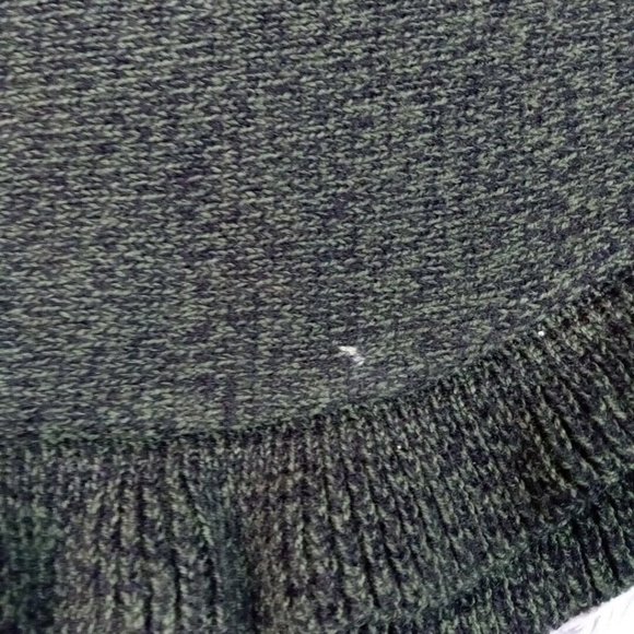 Notations Womens Sweater Turtleneck Green Medium Short‎ Sleeve Knit - Picture 3 of 11